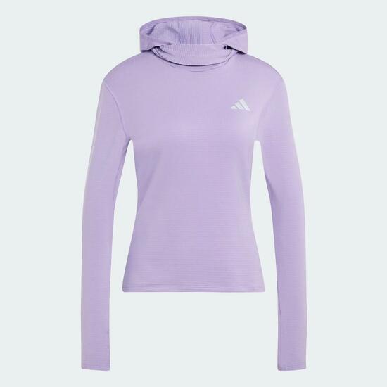 Veste de survêtement de running à capuche manches longues hiver adi365