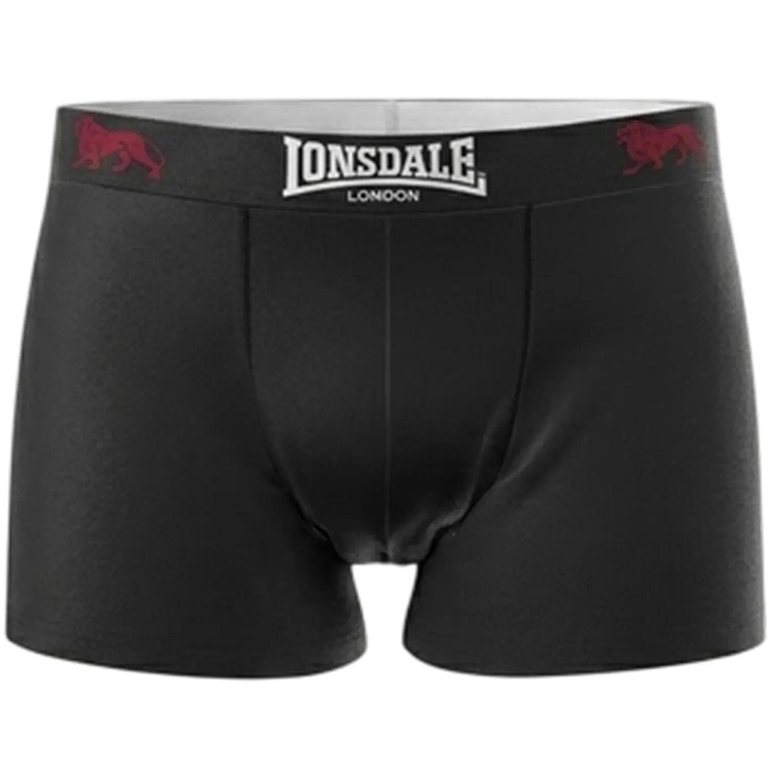 Mens Camo Boxer Briefs (Pack of 2) (Rust/Black) 4/5