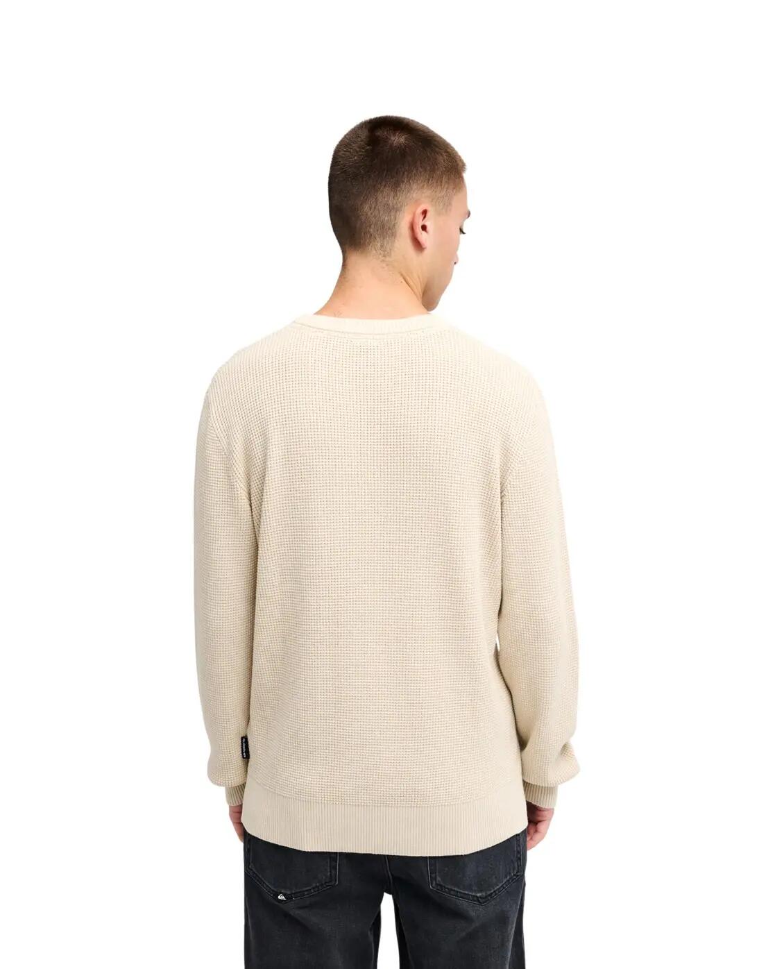 Pull WAFFLE Beige Homme 2/4