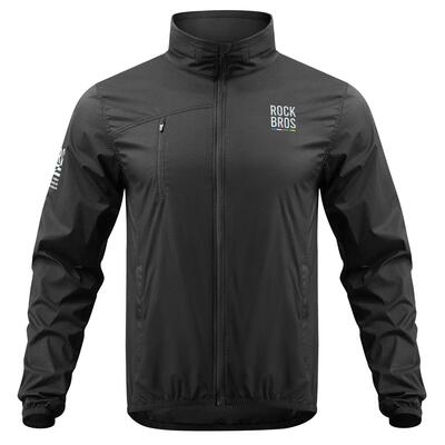 Reflecterende jas met capuchon en zakken voor de fiets