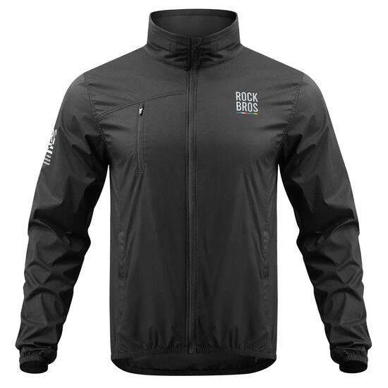 Veste à capuche réfléchissante avec poches pour vélo