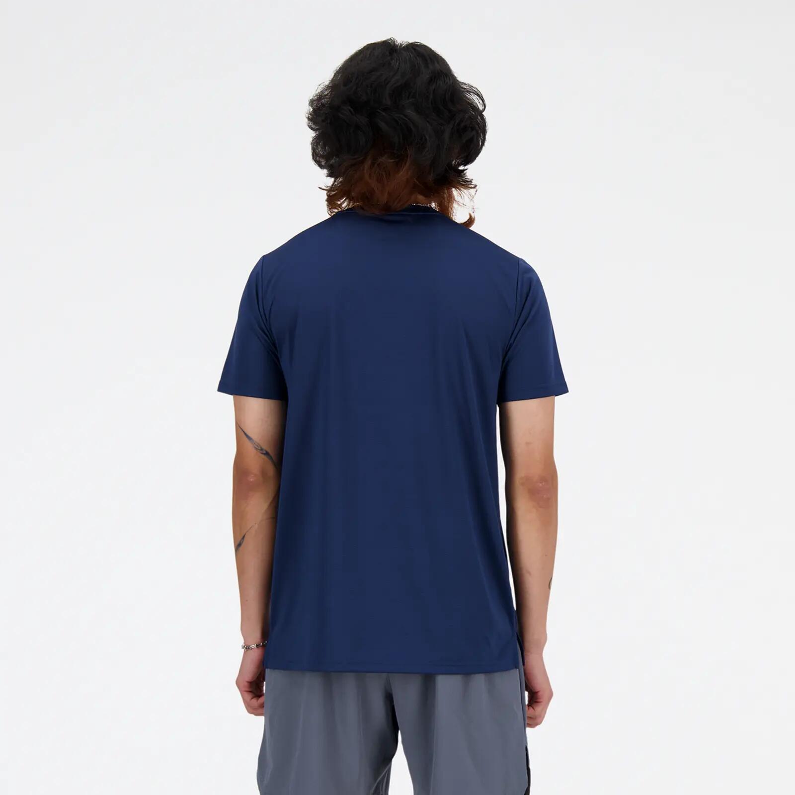T-shirt uomo New Balance blu navy 6/7