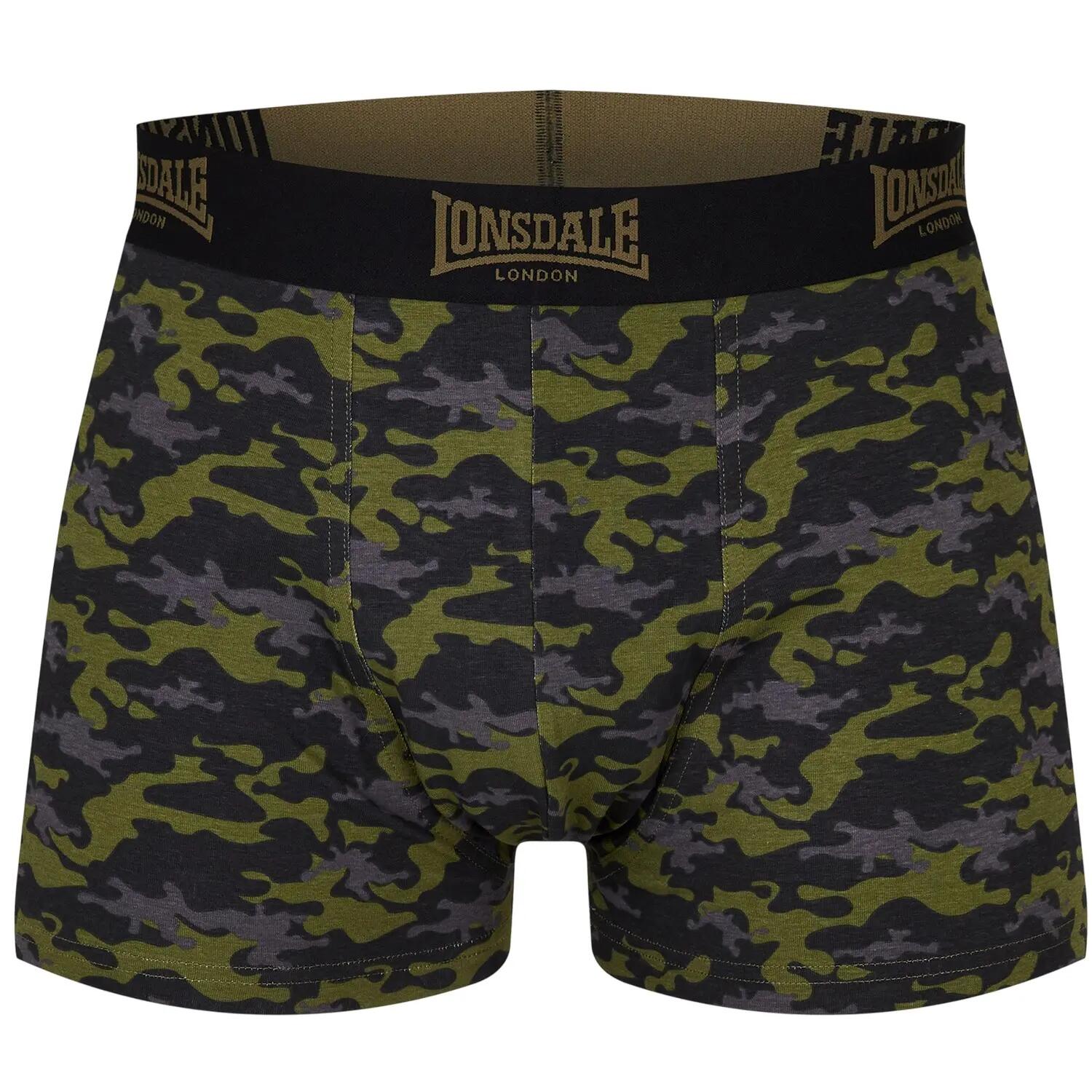 Retropants für (2erPack) Herren Khaki 4/5