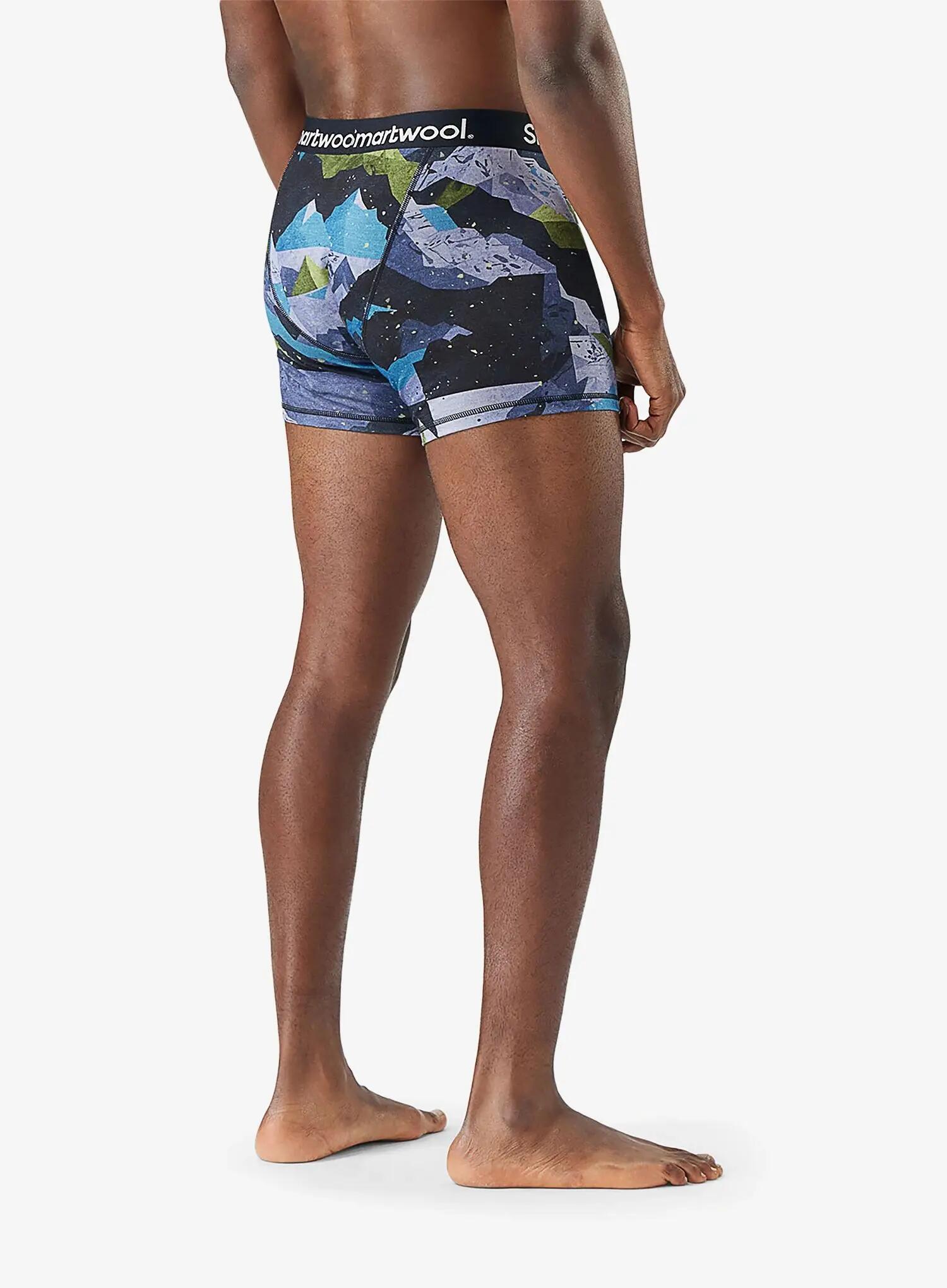 Bokserki termoaktywne Smartwool Merino Print Boxer Brief Boxed 2/2