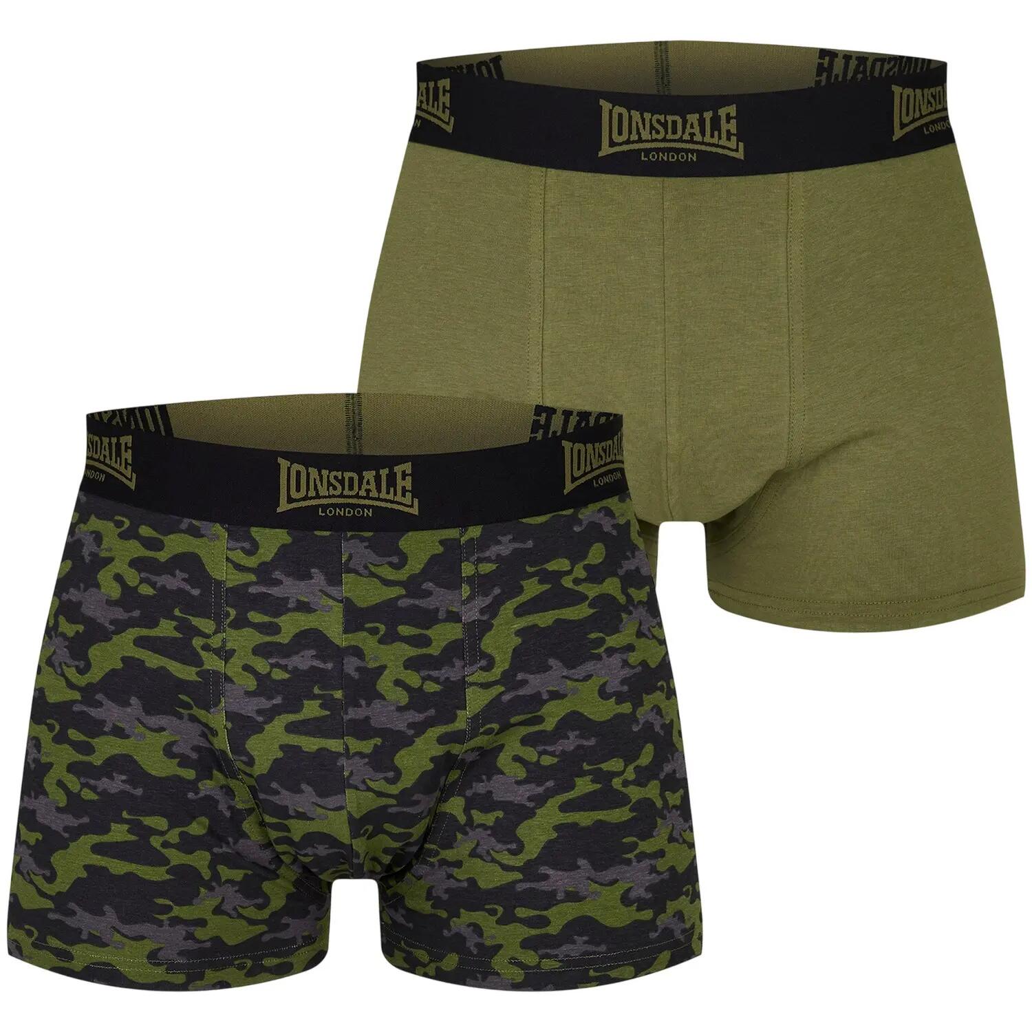 Retropants für (2erPack) Herren Khaki 2/5