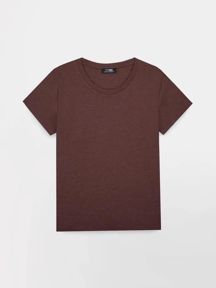 T-shirt manches courtes Homme - PIERETEE Rose/Rouge 3/4