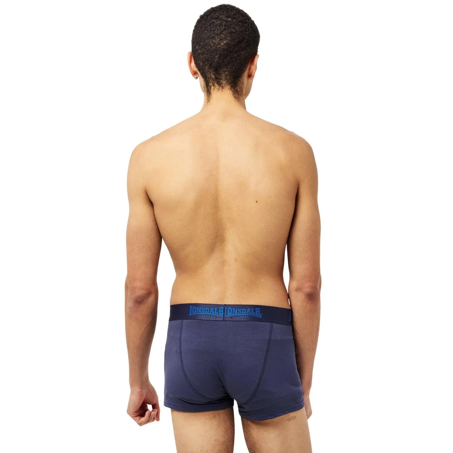 Mens Camo Boxer Briefs (Pack of 2) (Navy) 5/5