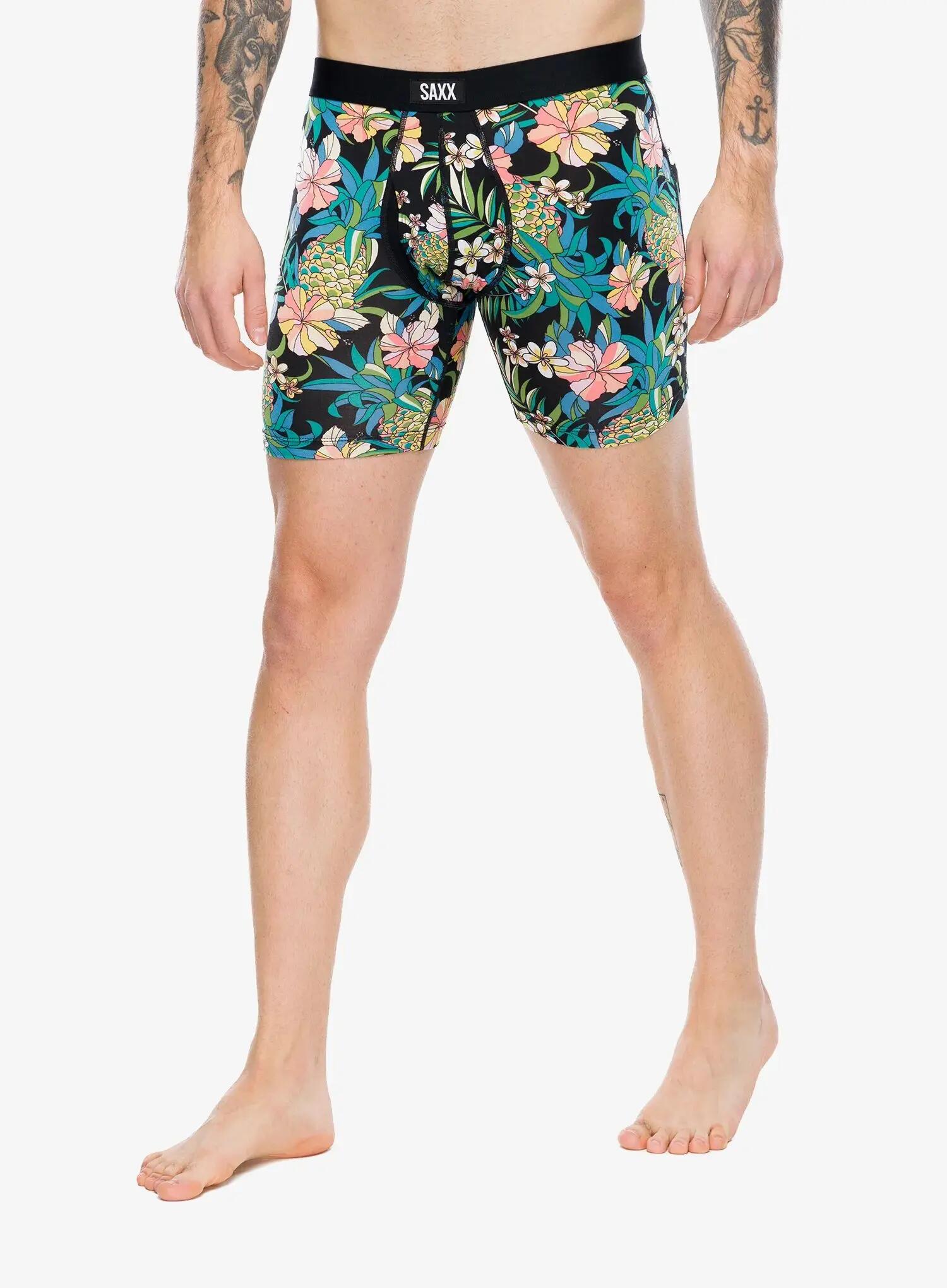Bokserki termoaktywne Saxx Daytripper Comfort Stretch Boxer Brf Fly 3/4
