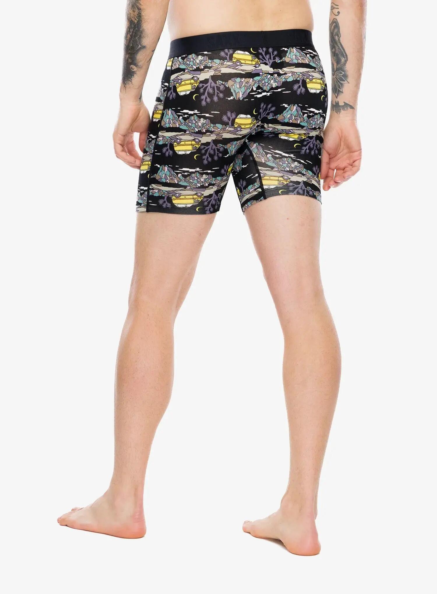 Bokserki termoaktywne Saxx Vibe Xtra Soft Comfort Boxer Brief Fly 4/5