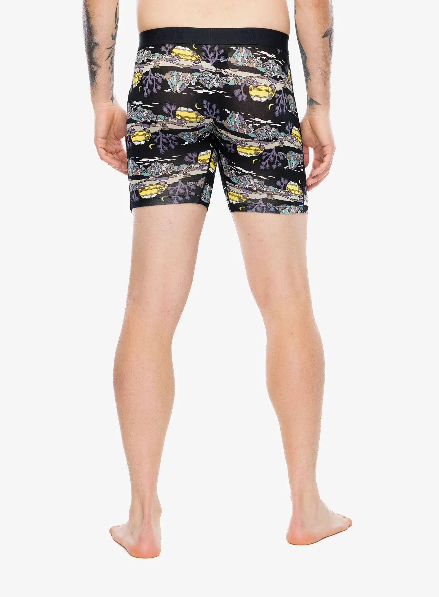 Bokserki termoaktywne Saxx Vibe Xtra Soft Comfort Boxer Brief Fly 2/5
