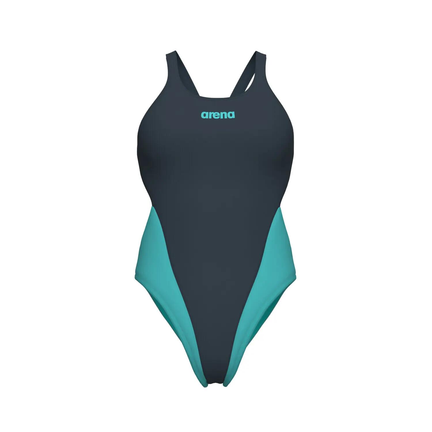 Arena Damen Badeanzug Women`s Team Swimsuit Swim Tec 004763 3/4