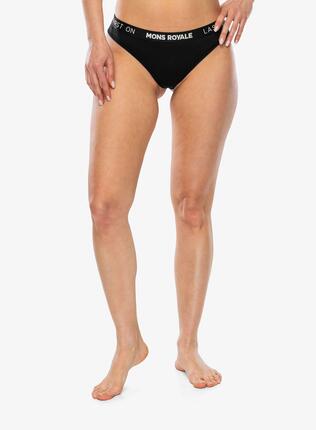 Majtki termoaktywne damskie Mons Royale Stratos Merino Thong