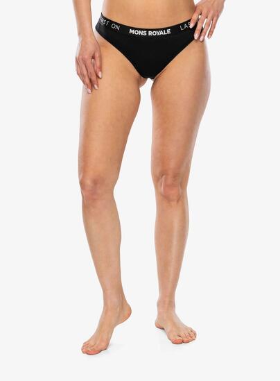 Majtki termoaktywne damskie Mons Royale Stratos Merino Thong
