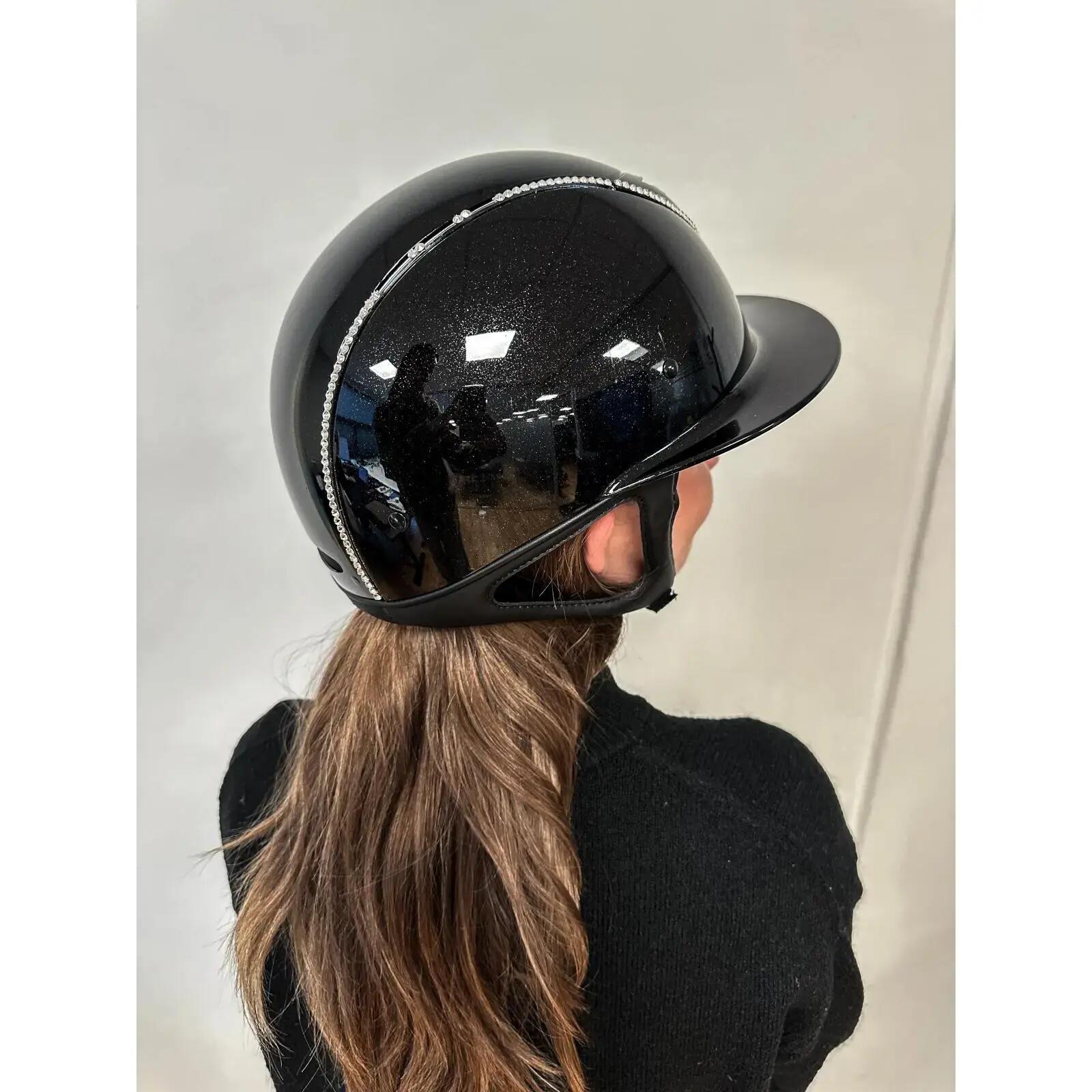 Kask jeździecki dla dziewczynki OneK Swarowski 3/3