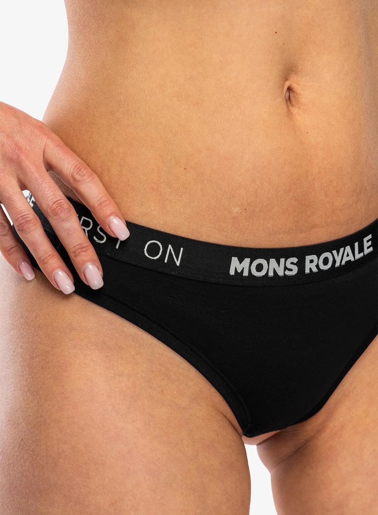Majtki termoaktywne damskie Mons Royale Stratos Merino Thong 5/5