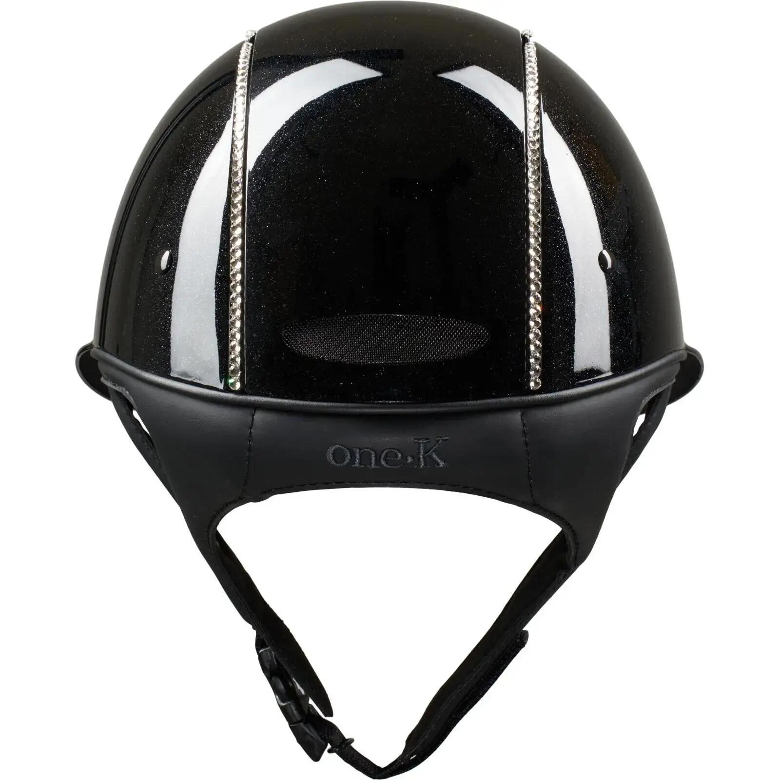 Kask jeździecki dla dziewczynki OneK Swarowski 2/3