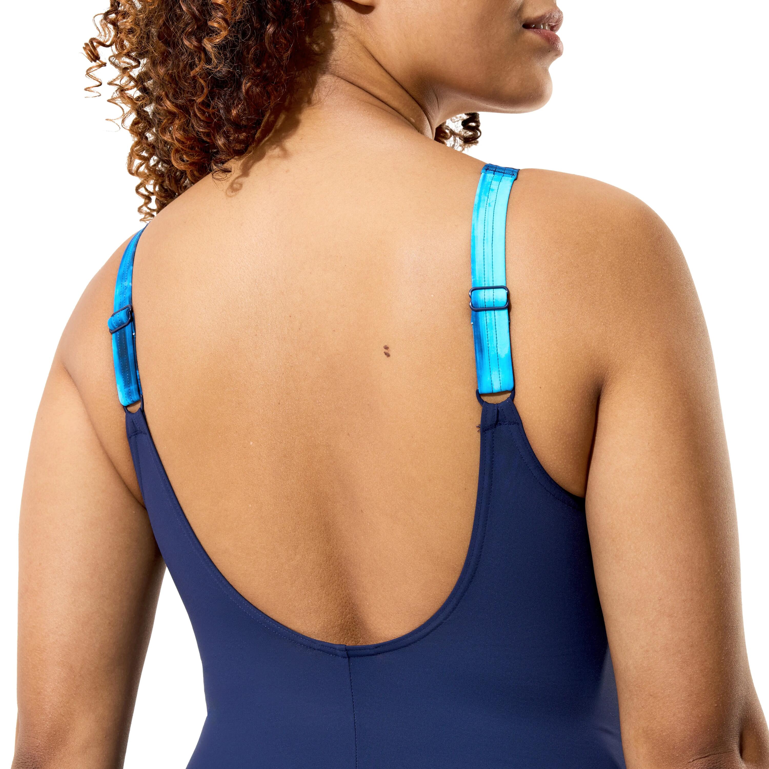 Maillot de bain Speedo Print Luna Lustre Marine/Lavande 5/7