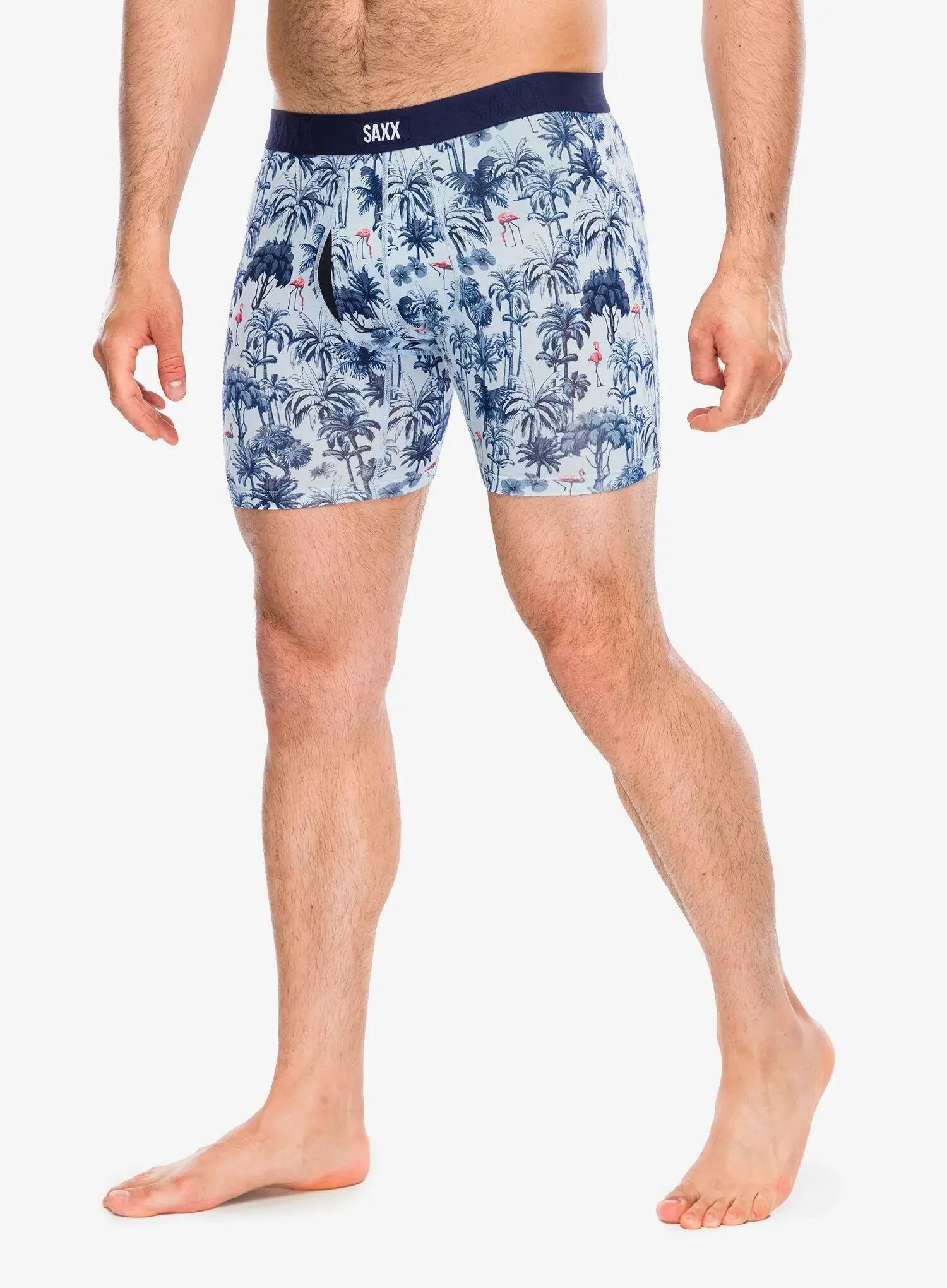 Bokserki termoaktywne Saxx Vibe Xtra Soft Comfort Boxer Brief Fly 3/6