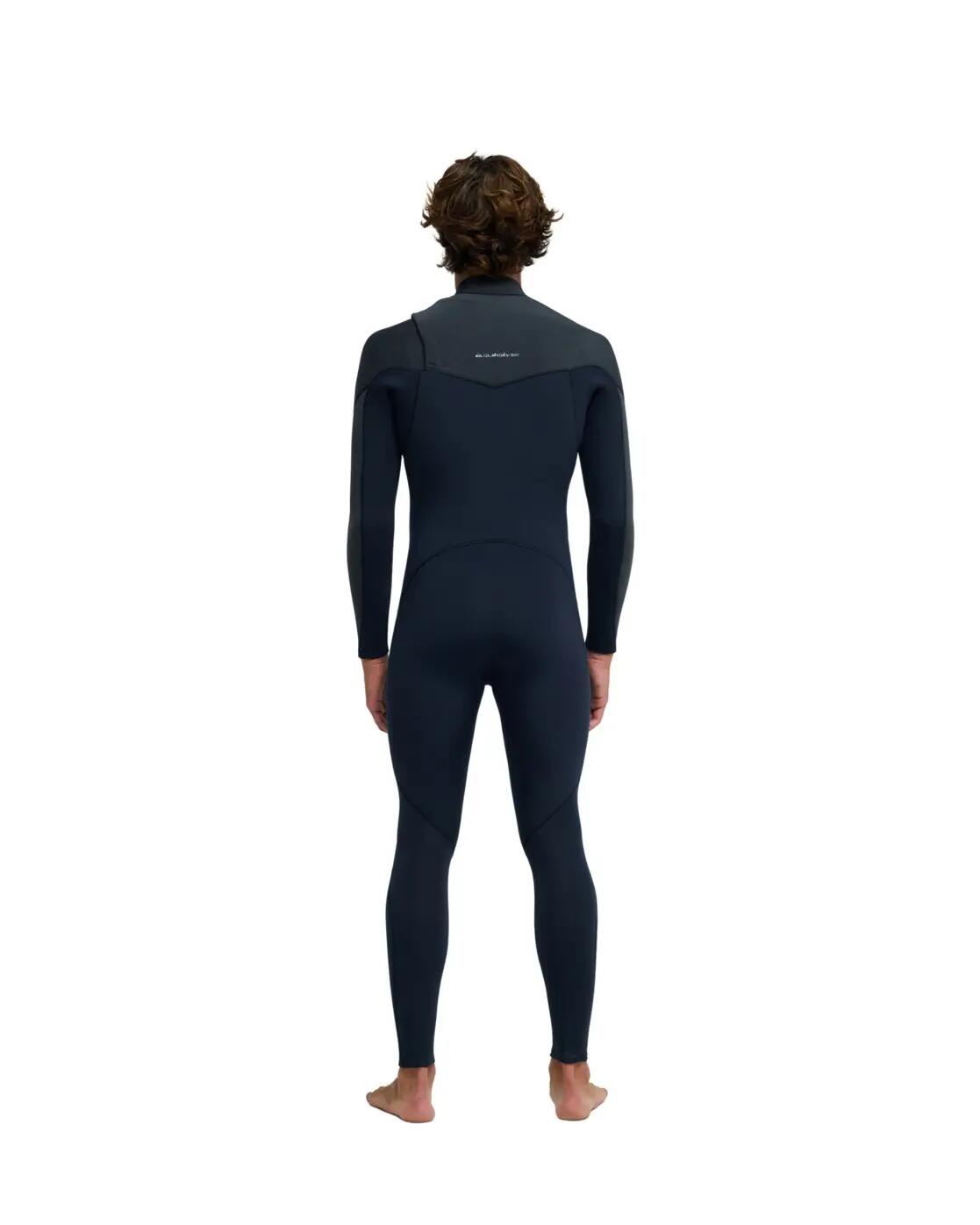 Wetsuit met een Borstrits 3/2MM EVERYDAY SESSIONS Schwarz Heren 2/4