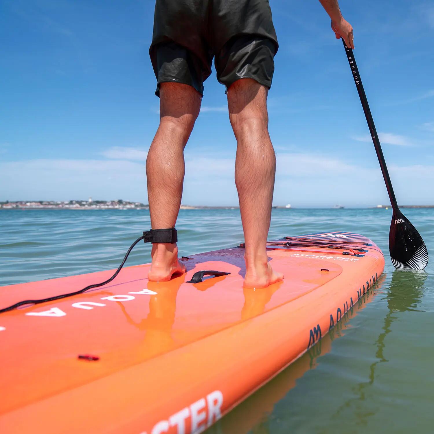 Deska SUP Aqua Marina Monster 12'0" + WIOSŁO CARBON PASTEL +BOJKA DO WIOSŁA 9/13