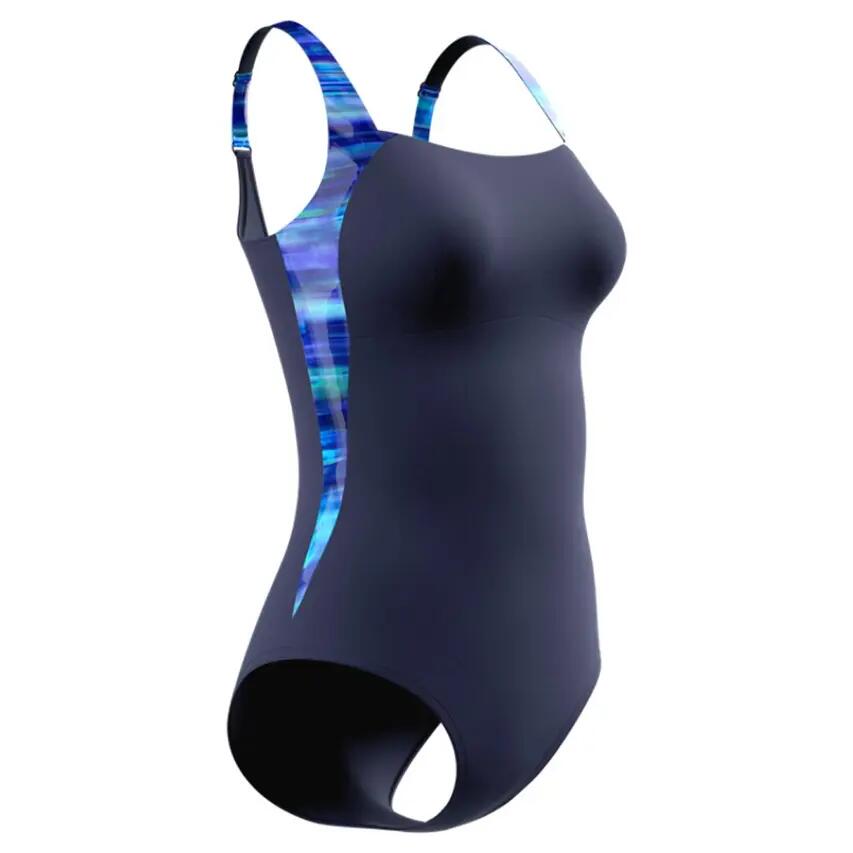 Dames Lunalustre Shaping Badpak Blauw III 2/7