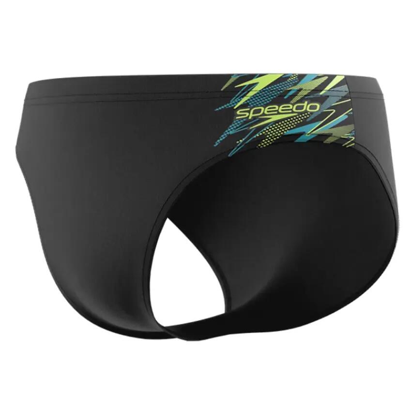 Heren Medley Logo 7cm Zwemslip Zwart II 6/7