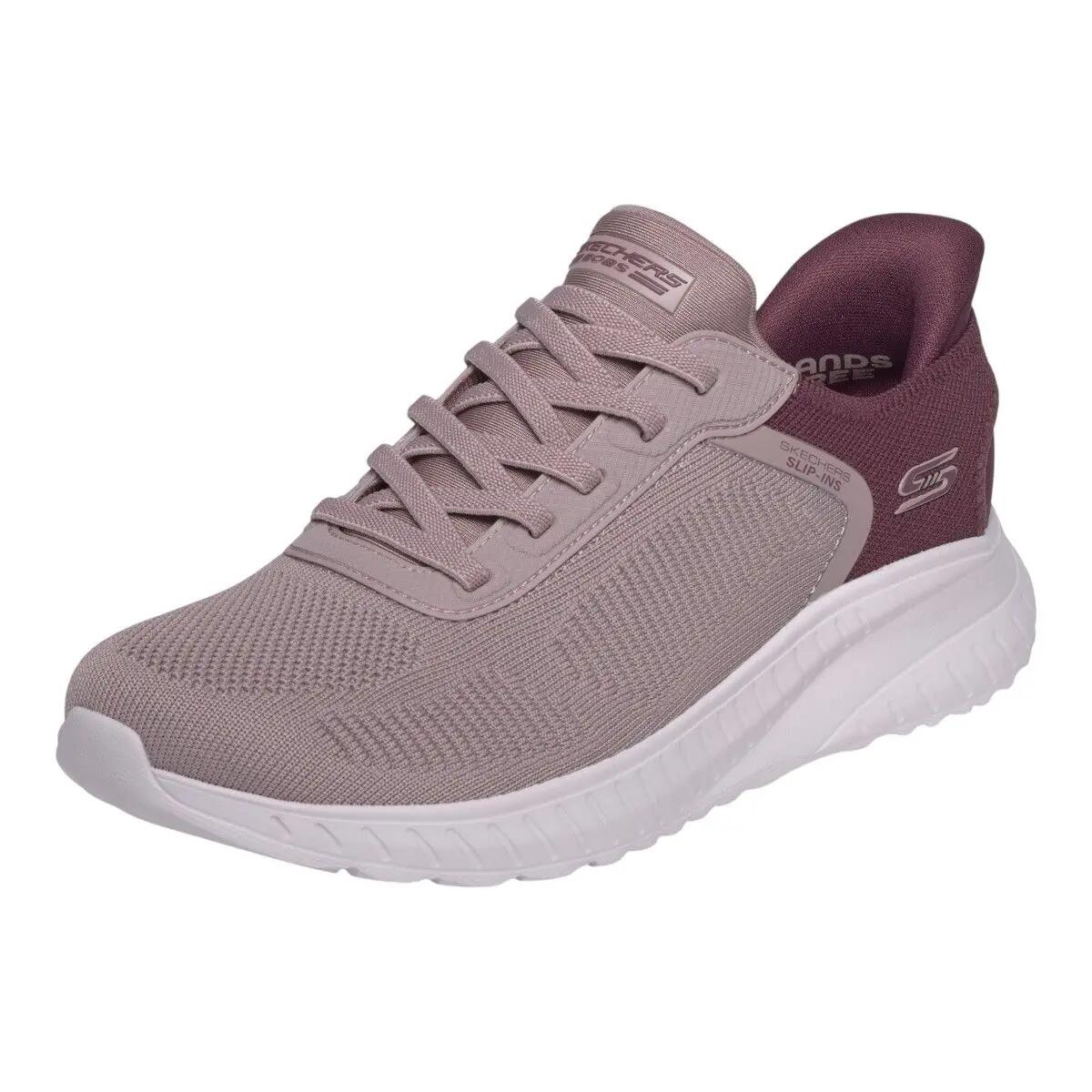 Baskets Femme Baskets Skechers BOBS SQUAD CHAOS-CURRENT MUSE Vert Skechers 2/3