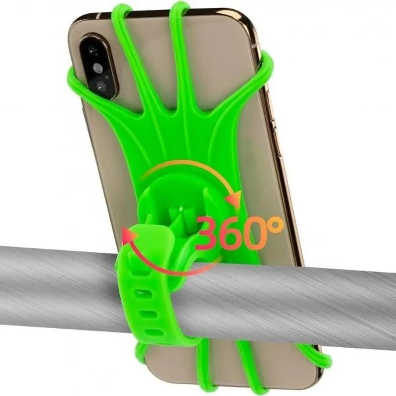 Supporto per telefono da bicicletta con attacco al manubrio 3/5