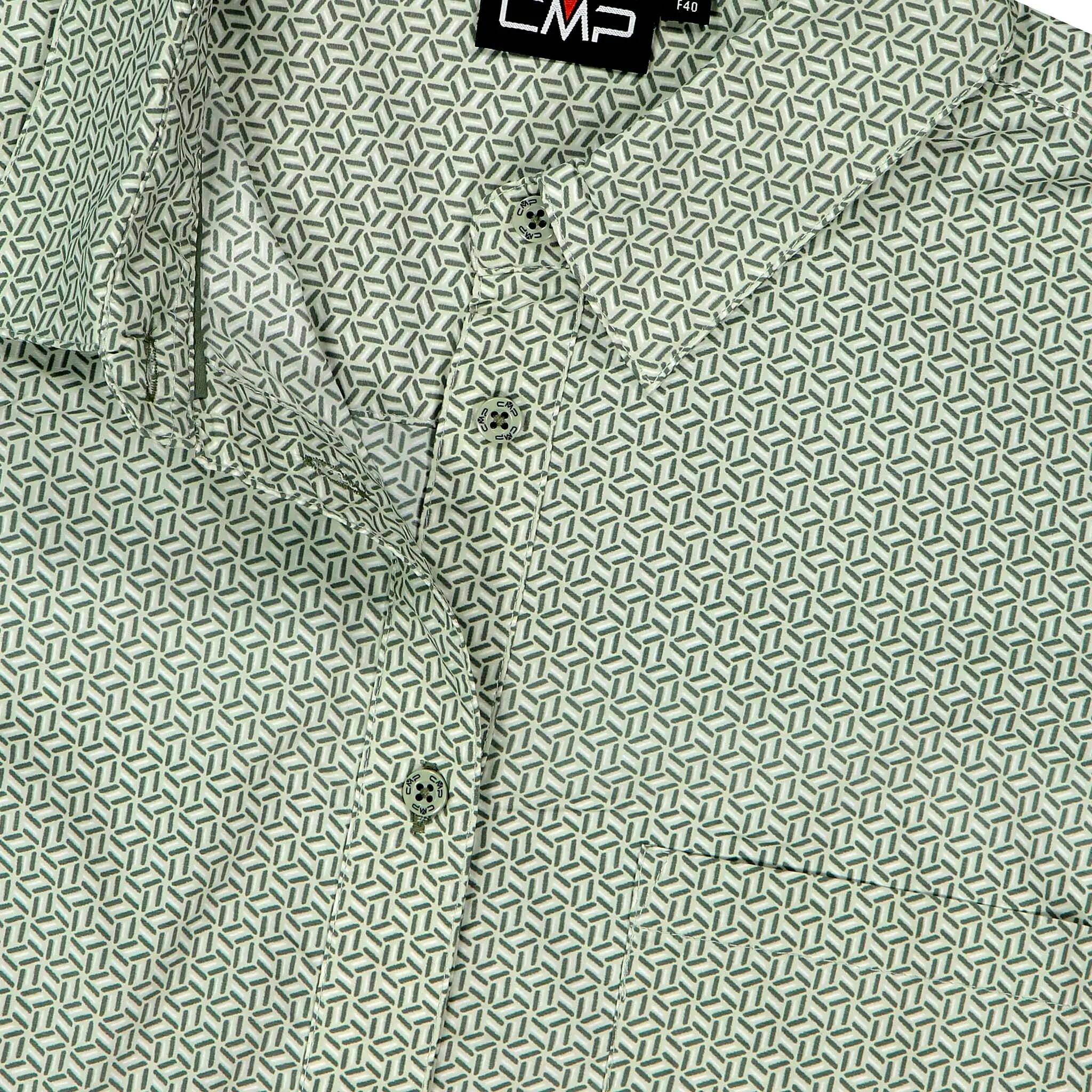 Bluse geruchshemmend feuchtigkeitsregulierend Damen - Shirt Tech Button-Up 3/3