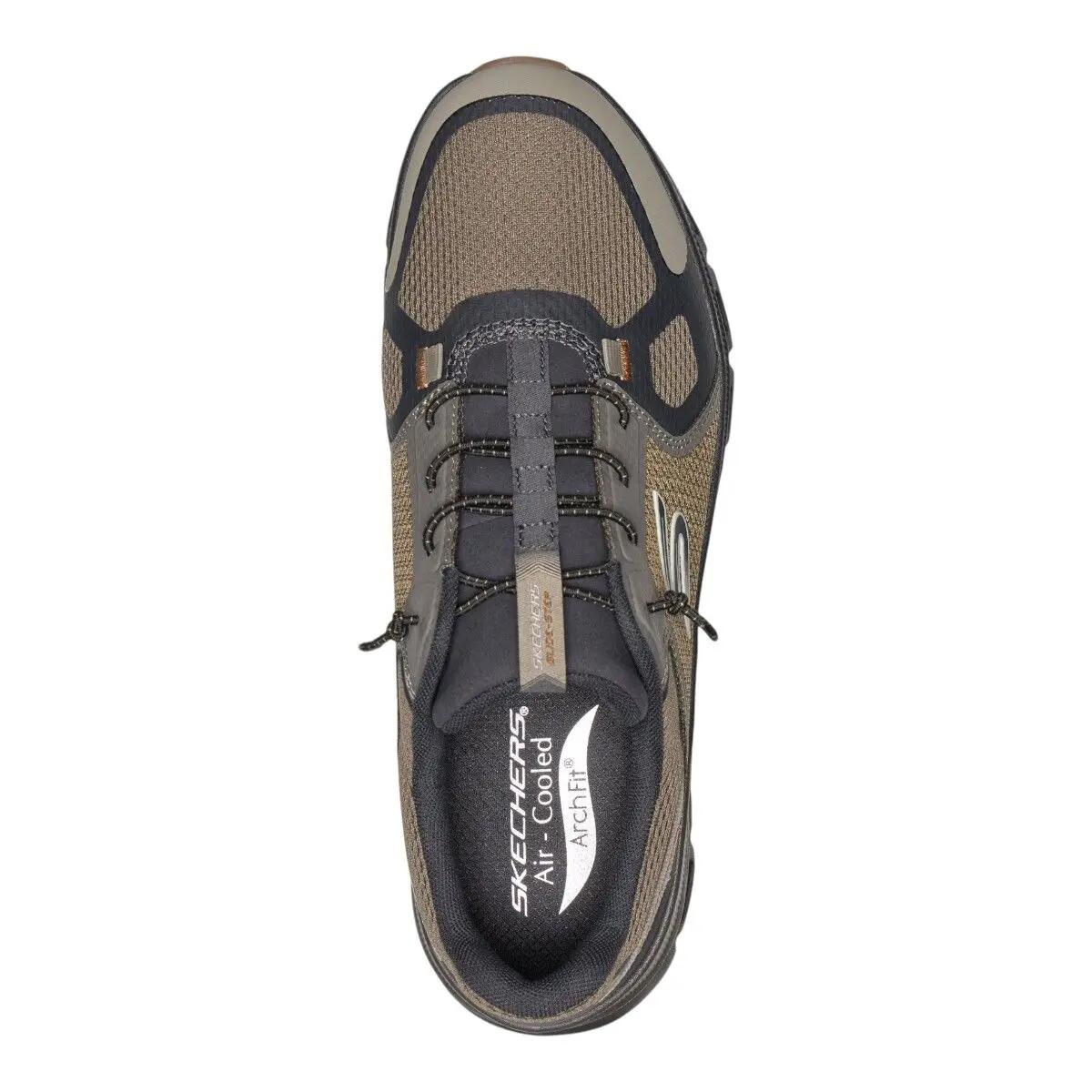 Baskets Homme Baskets Skechers ARCH FIT GLIDE-STEP PRO - FAR Vert Skechers 5/5