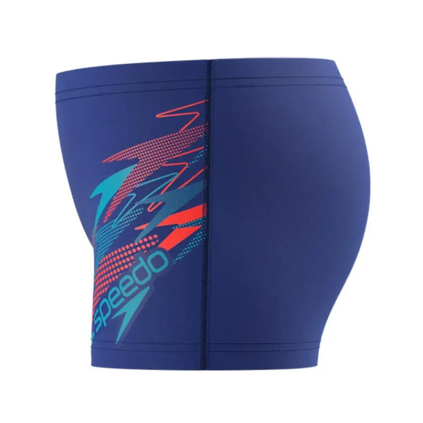 Kids Medley Logo Aquashort Blauw III 3/5