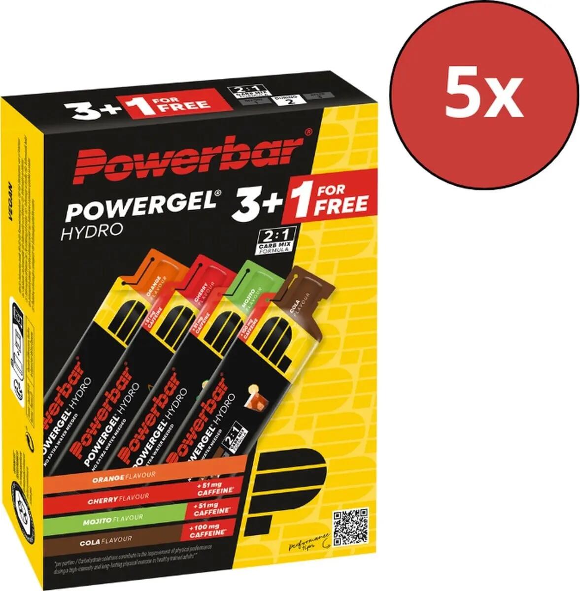 Powerbar Energiegels | Powergel Hydro | Voordeelpakket 5 x 3+1 GRATIS 2/2