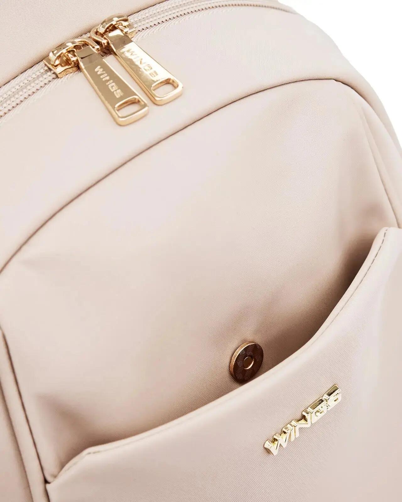 Plecak Miejski Wings Rosella Beige 5/5