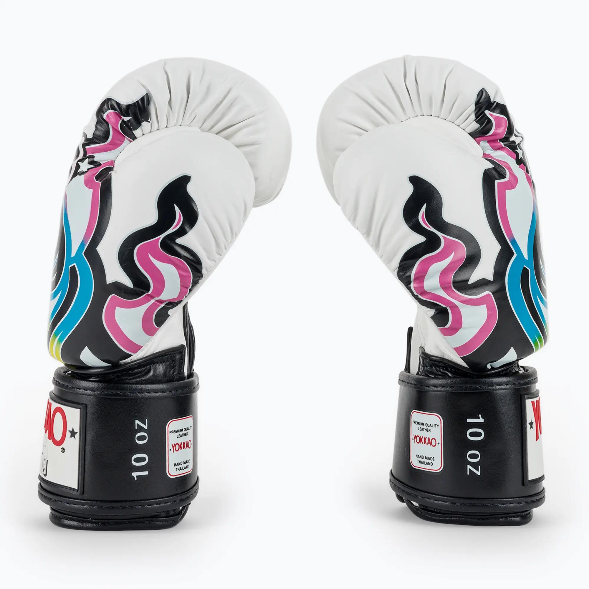 Luvas de boxe masculinas YOKKAO Flames 4/7