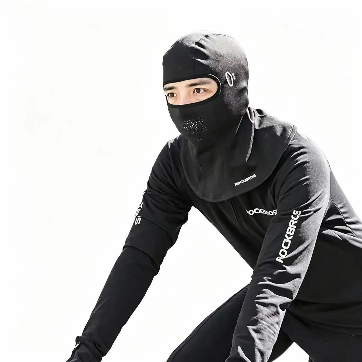 Sturmhaube Winter warm winddicht Polarfleece Brillenöffnung 3/6