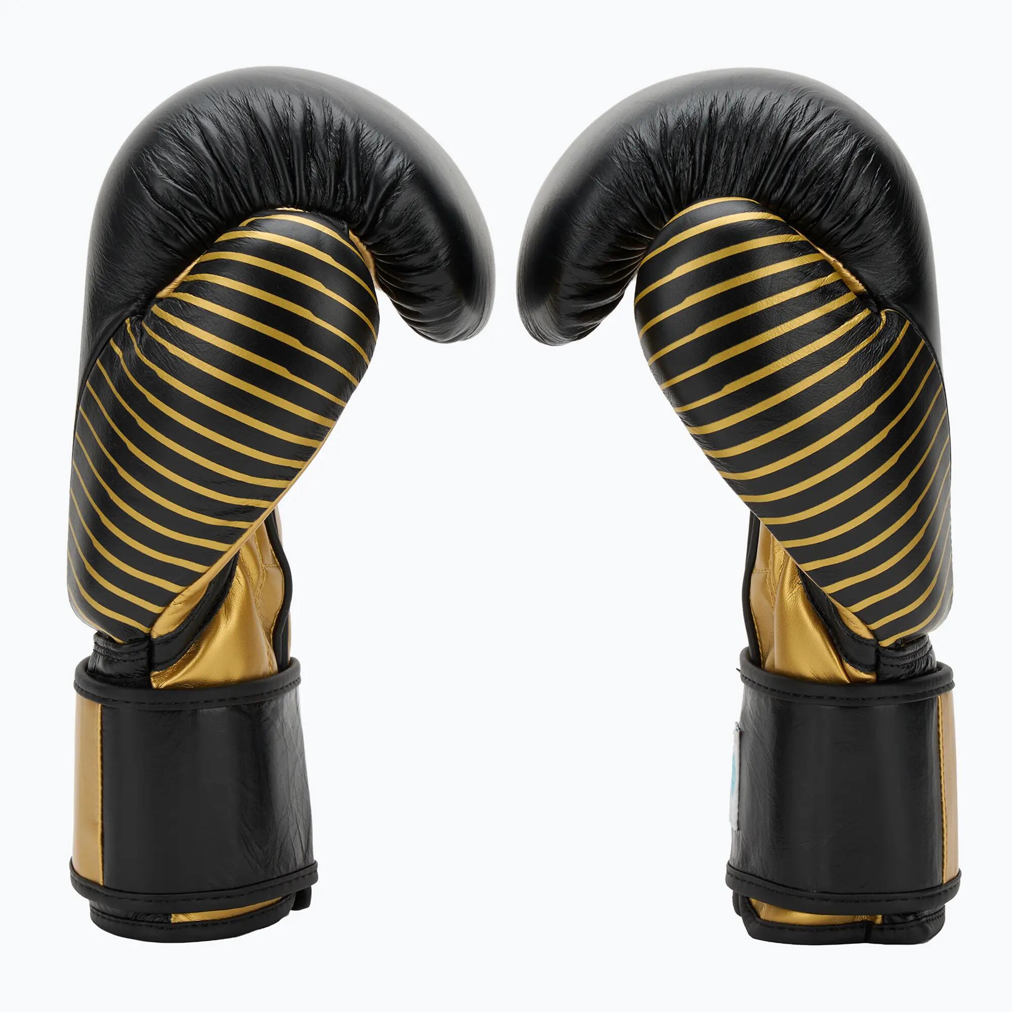 adidas Kickboxing Wettkampfhandschuh black/gold met, adiKBWKF200 4/7