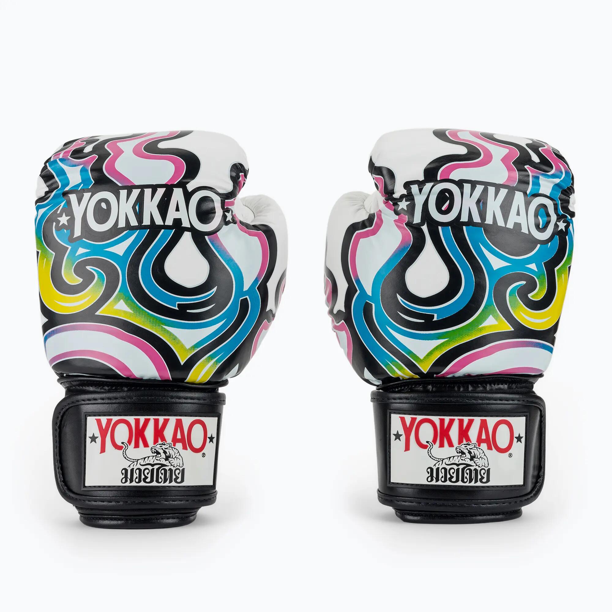 Luvas de boxe masculinas YOKKAO Flames 2/7