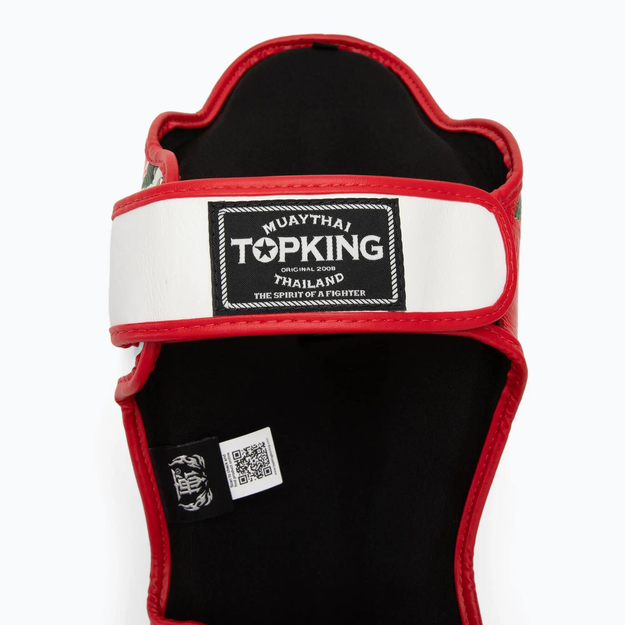Protetores de canela e pés Top King Rose 4/6