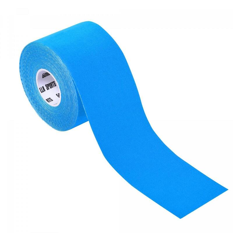 Gorilla Sports Kinesiologie tape - 5 cm breed - 1 rol - donkerblauw