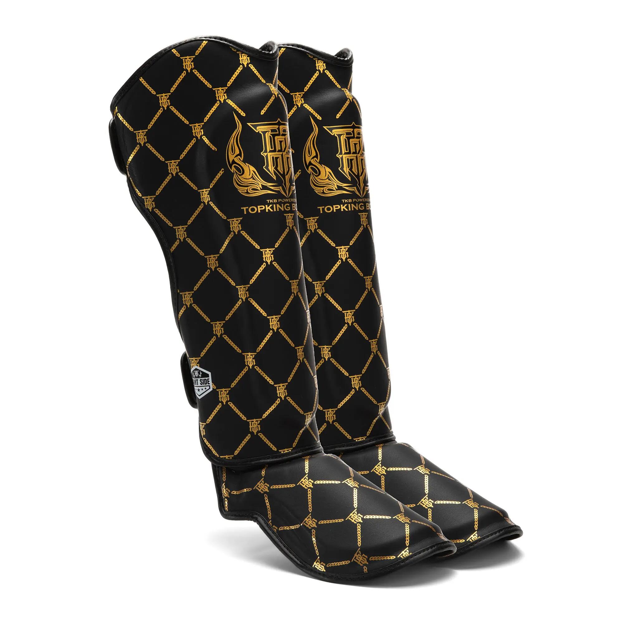Protetores de canela e pés Top King Chain Semi Leather 5/5
