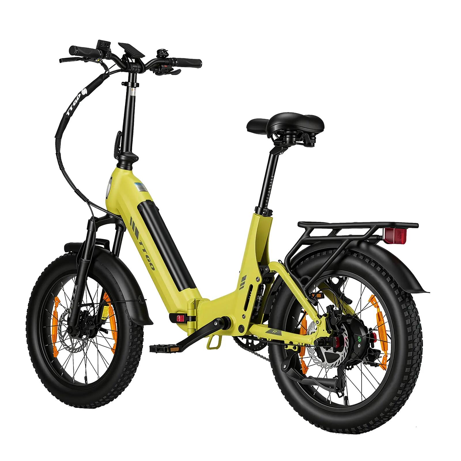 Vélo électrique pour adultes TTGO F7 Batterie 48V 15Ah Pneus 20 pouces 5/15