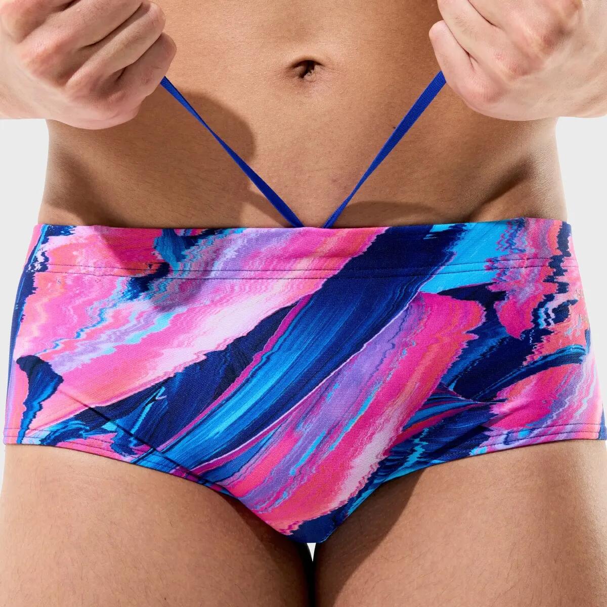 Heren Zwemslip 13.5 Cm Allover Colourful Multi II 5/7
