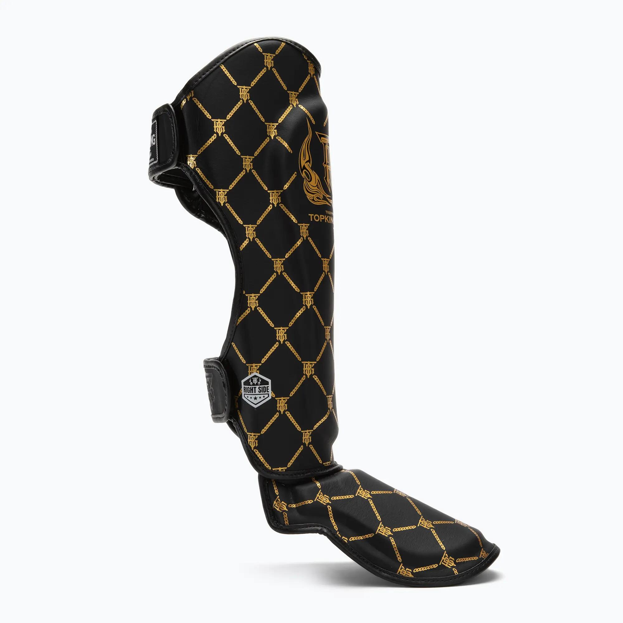 Protetores de canela e pés Top King Chain Semi Leather 2/5