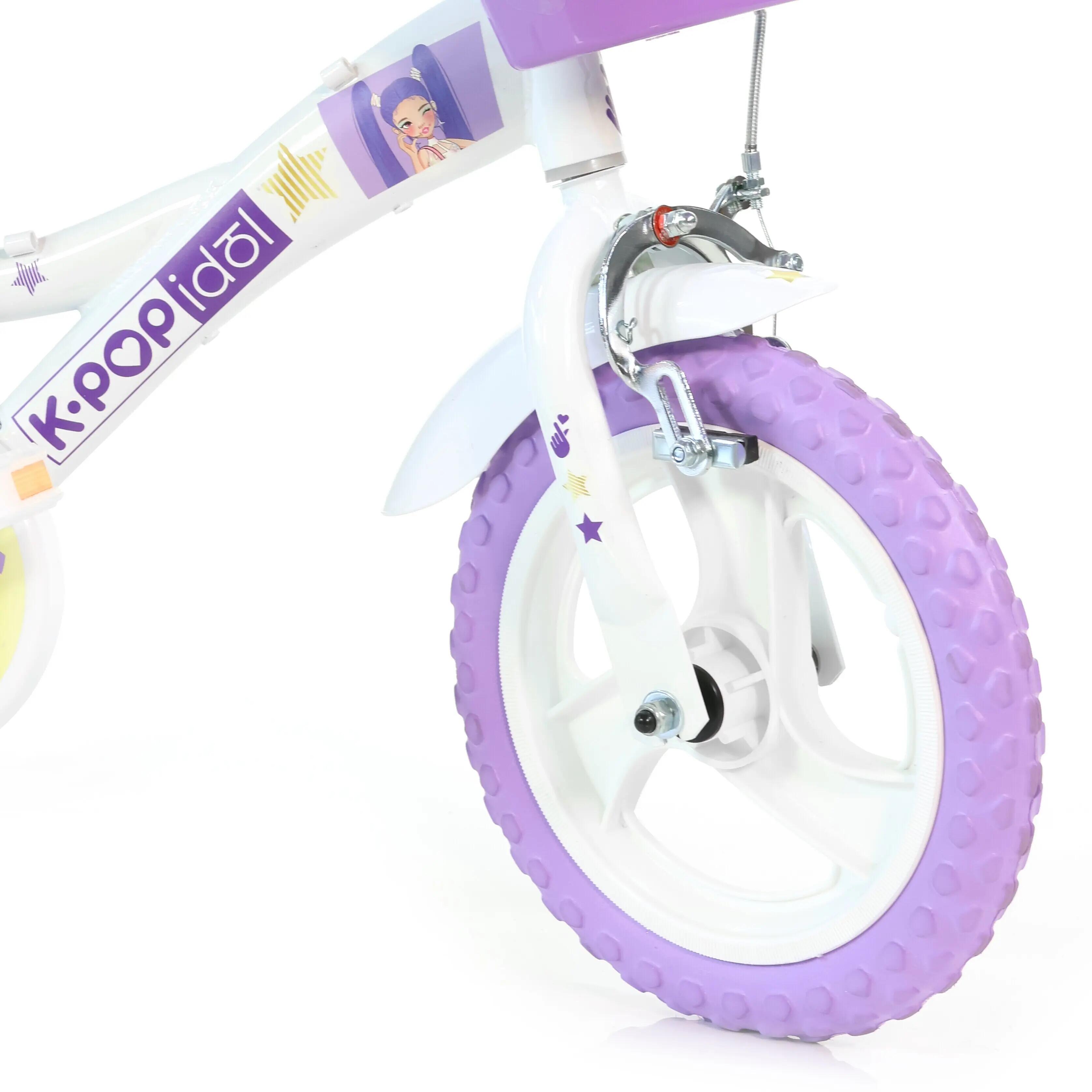 Bicicleta Criança 12 polegadas K-Pop Idol 3 anos 4/4