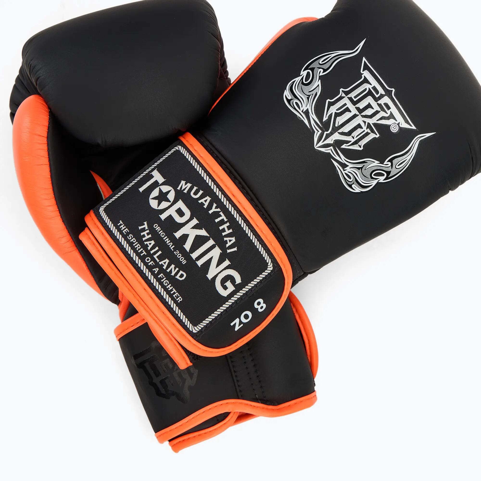 Luvas de boxe Top King Reborn Boxing Semi Leather 5/6