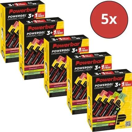Powerbar Energiegels | Powergel Original | Voordeelpakket 5 x 3+1 GRATIS