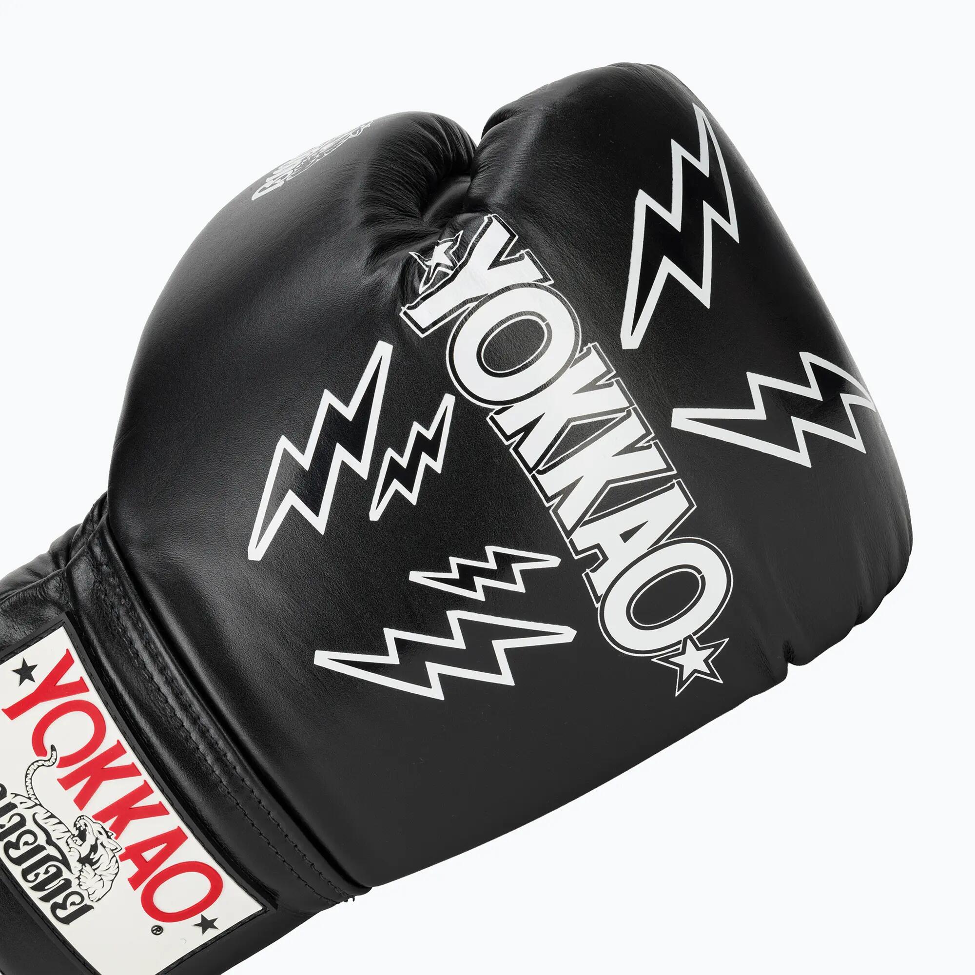 Guantes de boxeo para hombre YOKKAO Stadium con cordones 5/7