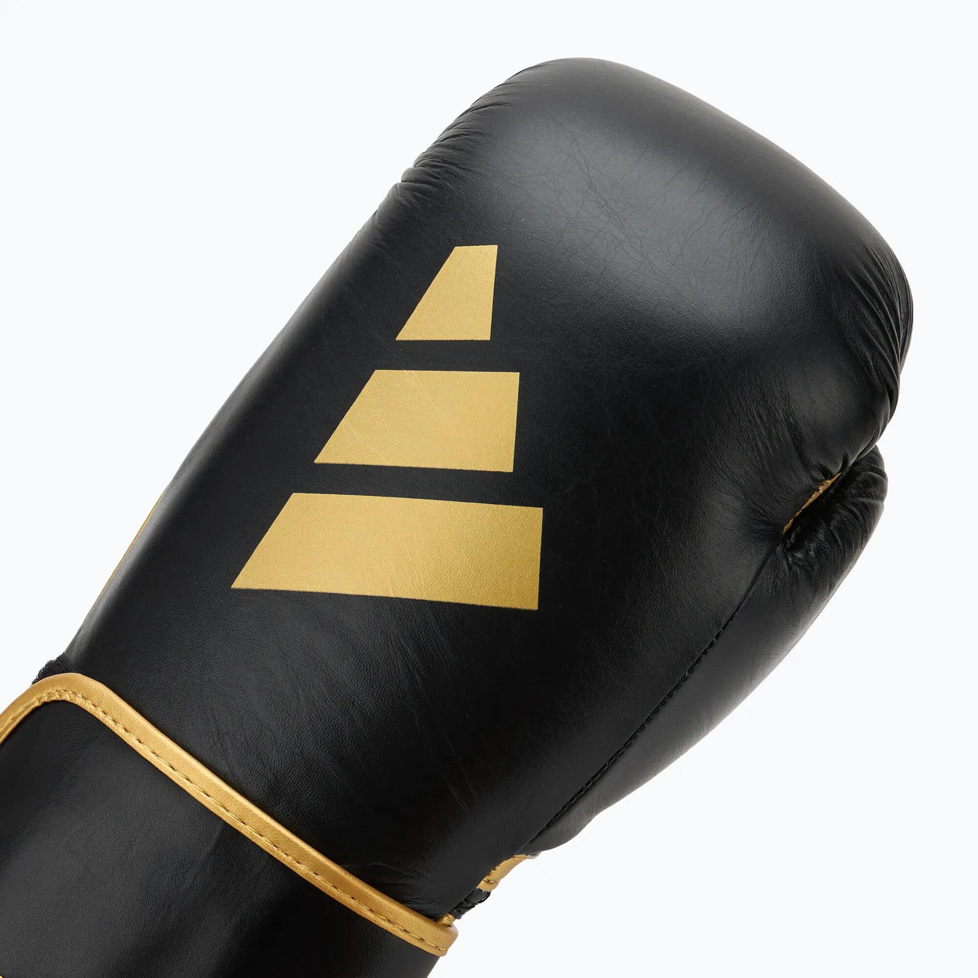 adidas Wettkampfhandschuh Speed 165 black/gold, adiSBG165 5/7