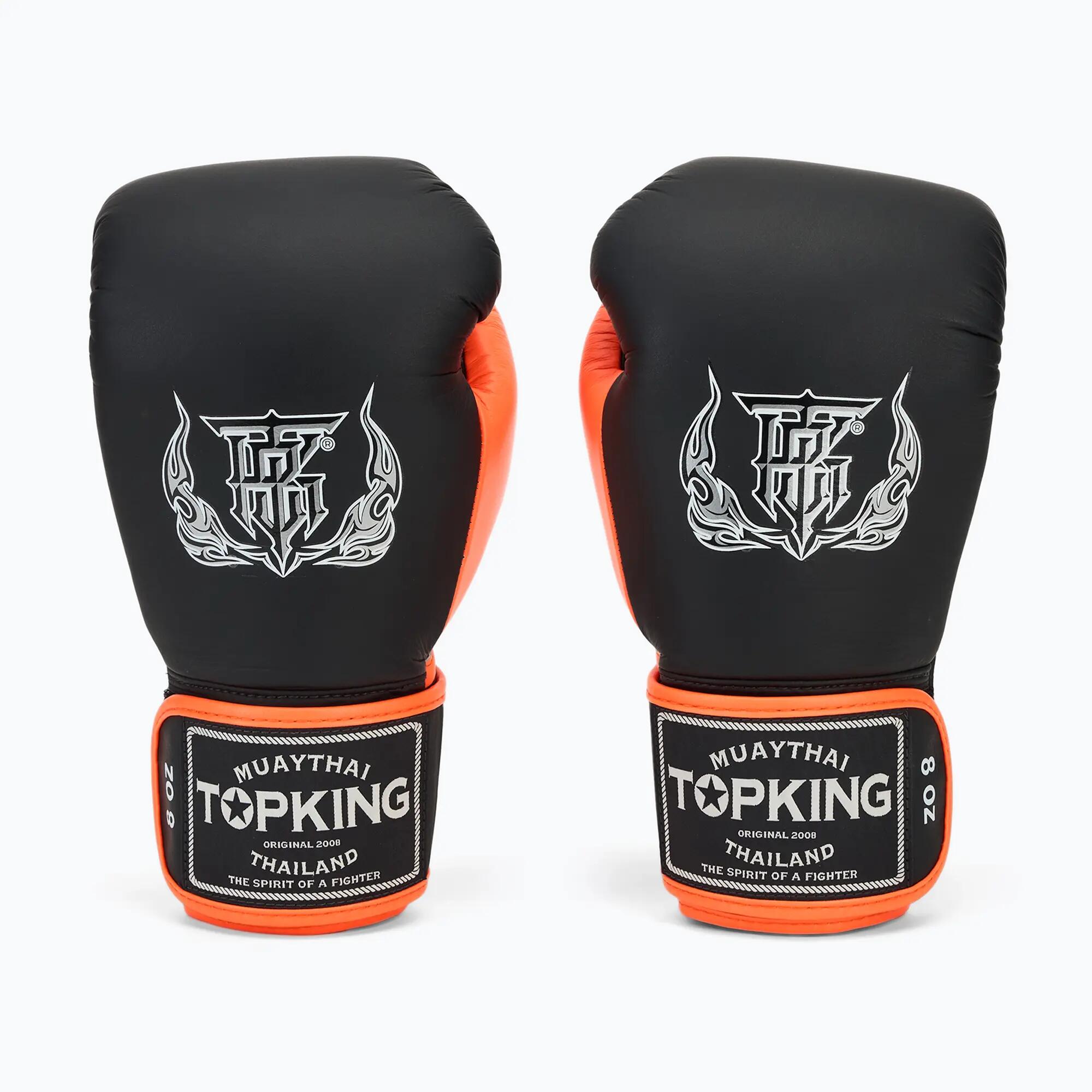 Luvas de boxe Top King Reborn Boxing Semi Leather 2/6