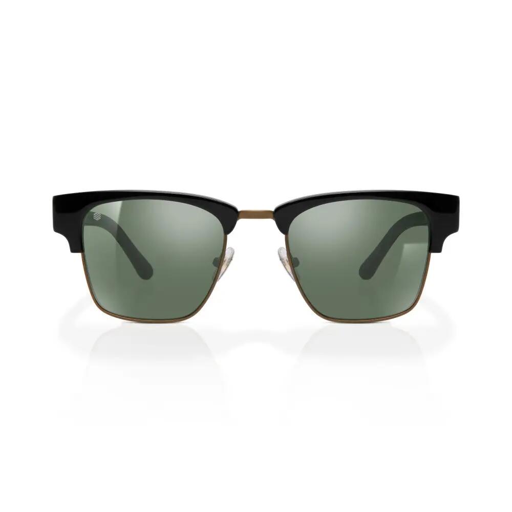 Lunettes de soleil carrées Homme et Femme New York Black Noir 3/6